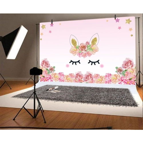 Tło fotograficzne urodziny sesja zdjęciowa jednorożec unicorn 100x150 cm